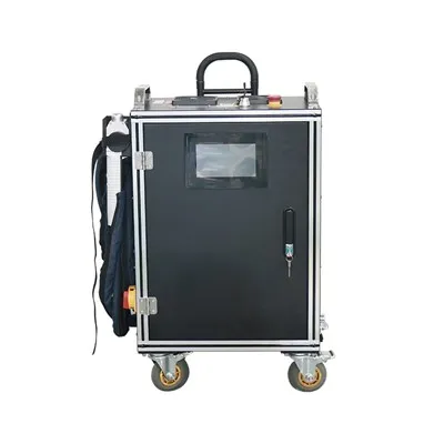 100 W-os poggyásztípus lézeres tisztítógép